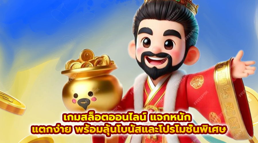 เกมสล็อตออนไลน์ แจกหนัก